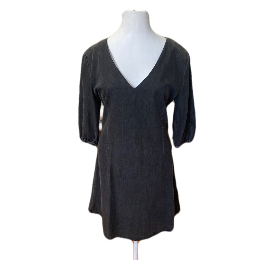 Dark Denim Black Dress